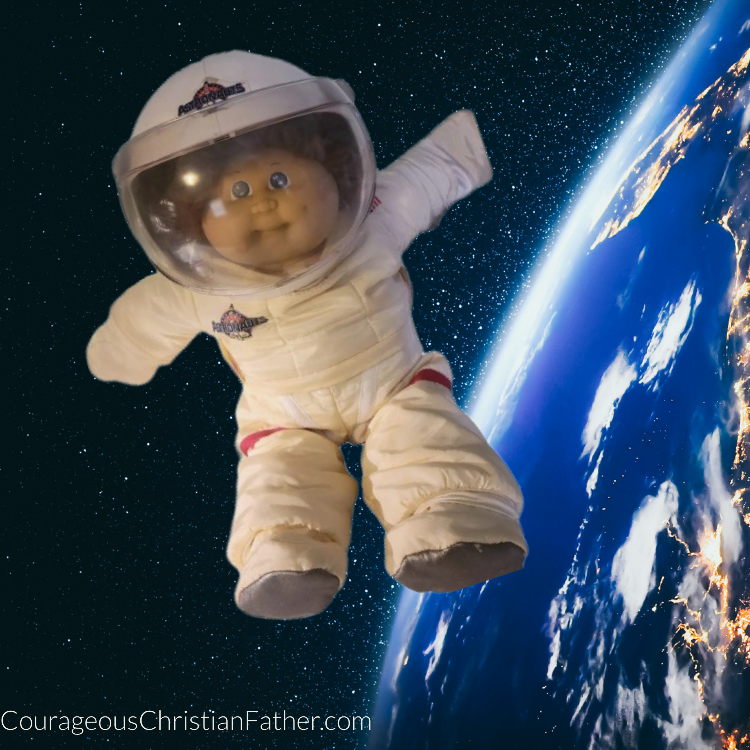 I even had a Cabbage Patch boy doll as a kid in the 1980’s.  In 1983, the renowned black astronaut was known by the name “Astronaut Xavier Roberts,” affectionately dubbed as “Cabbage Patch Boy.” 