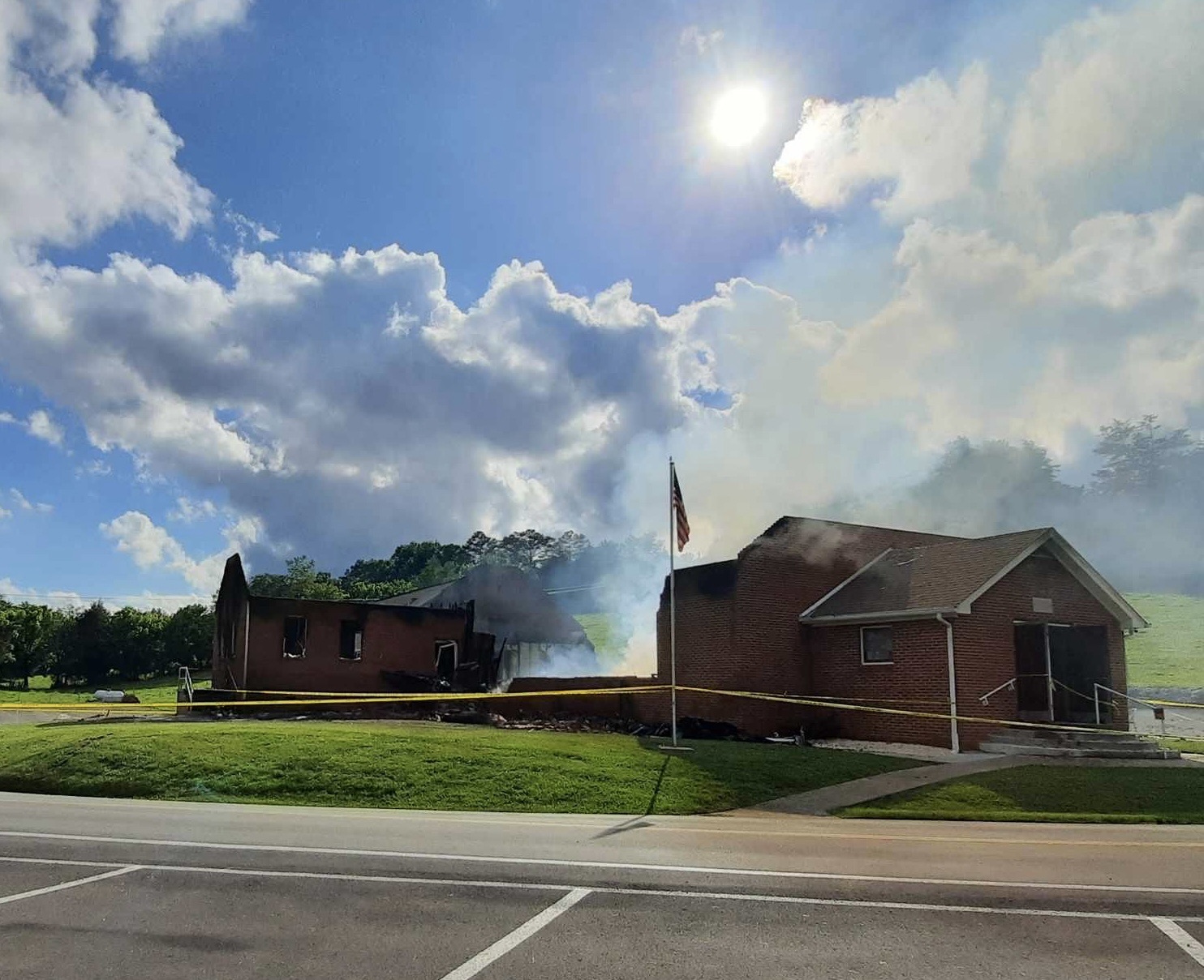 Tragedy Strikes Tazewell: The Springdale Baptist Church Fire — In the heart of Claiborne County, a beacon of faith and community was struck by tragedy. The Springdale Baptist Church in Tazewell, Tennessee, was engulfed in flames, leaving behind a wake of ashes and heartache. The fire, which occurred on a serene June 1, 2024, Saturday, demanded a swift and robust response from emergency crews who fought valiantly against the inferno.