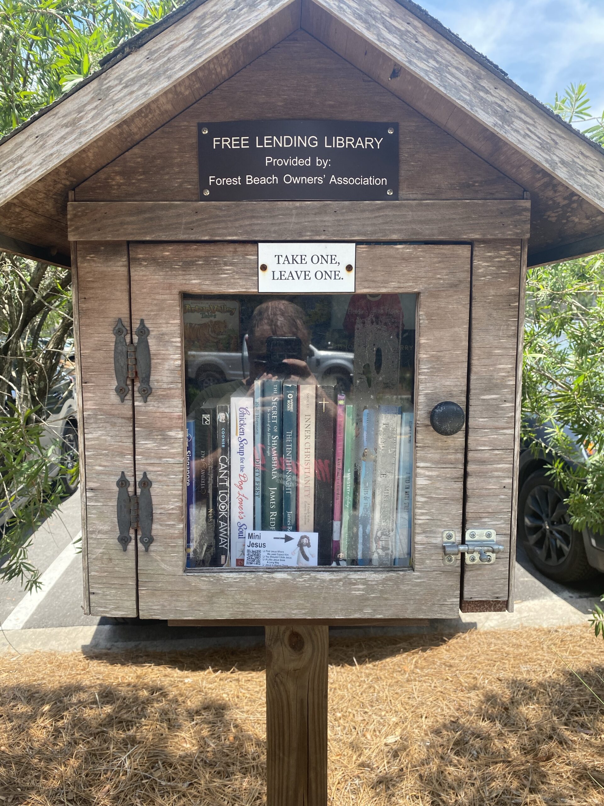 Place the Little Jesus inside a Book Library. #LittleJesus