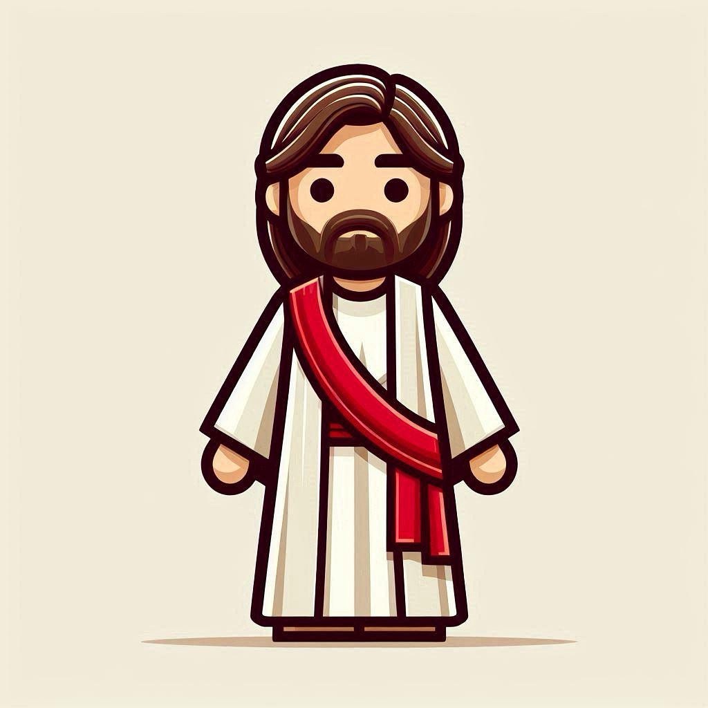 AI Little Jesus — I asked an AI image generator to create a Little Jesus figurine this is the results. I had it do it a couple of single images and then I had it do one with a football field and one with a baseball field. #football #baseball #littlejesus