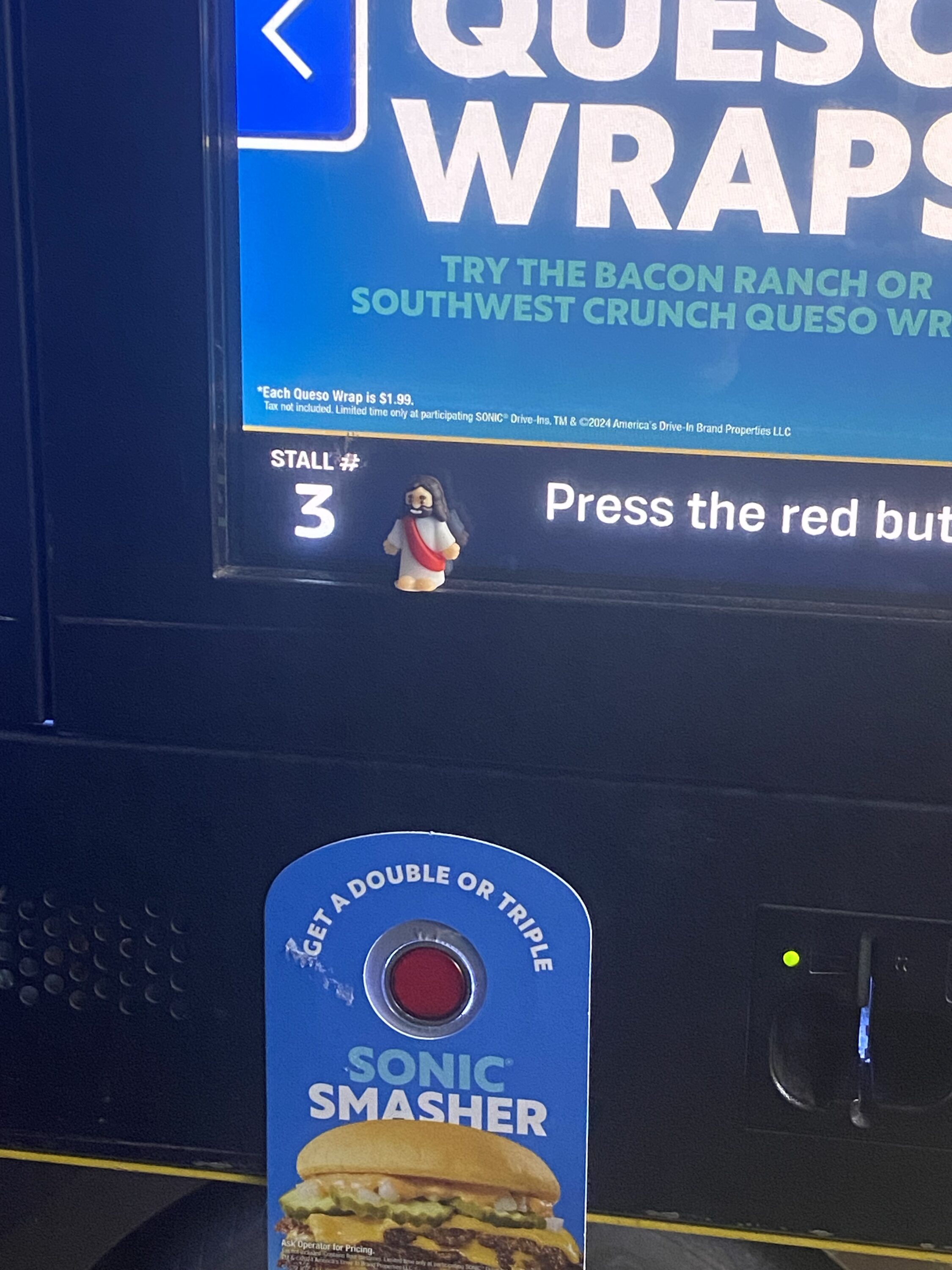 Little Jesus at Sonic Drive Thru #Sonic #SonicDriveThru #LittleJesus​