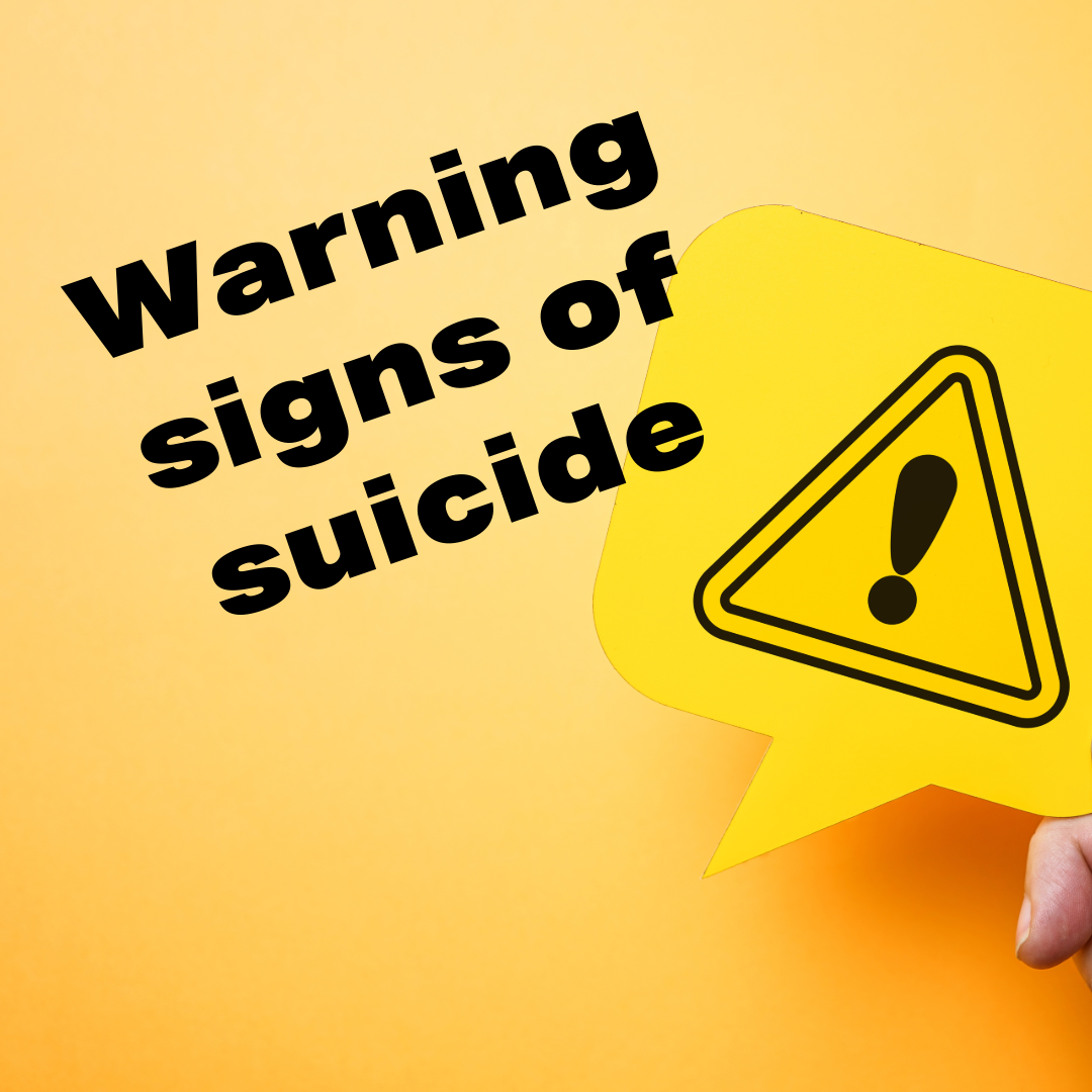 Warning signs of suicide