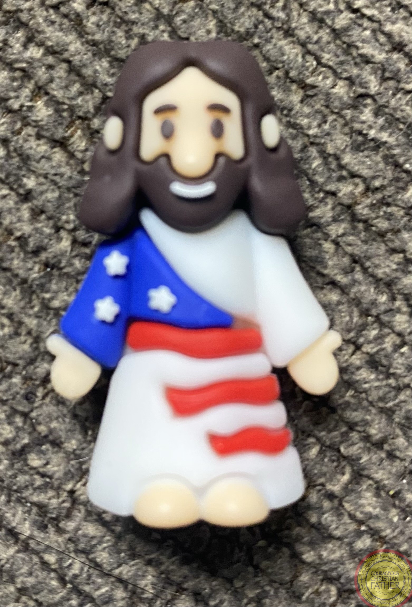 A patriotic looking Little Jesus​