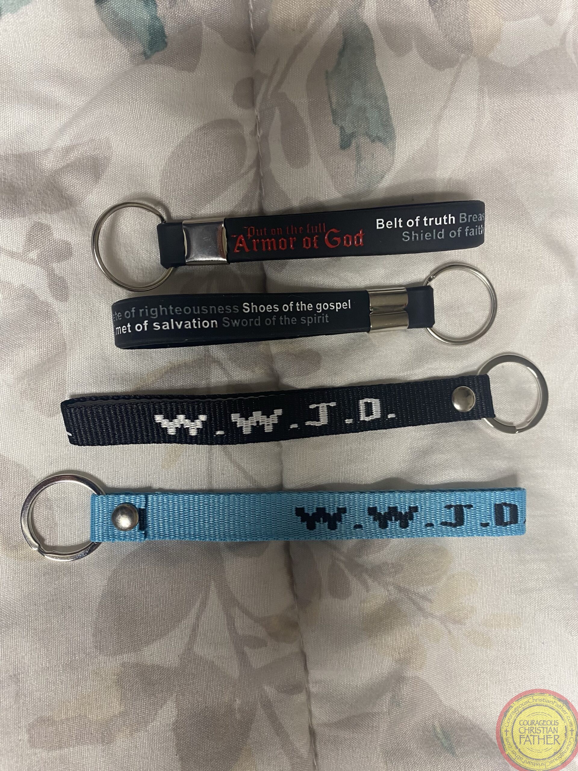 Witnessing bracelet keychains